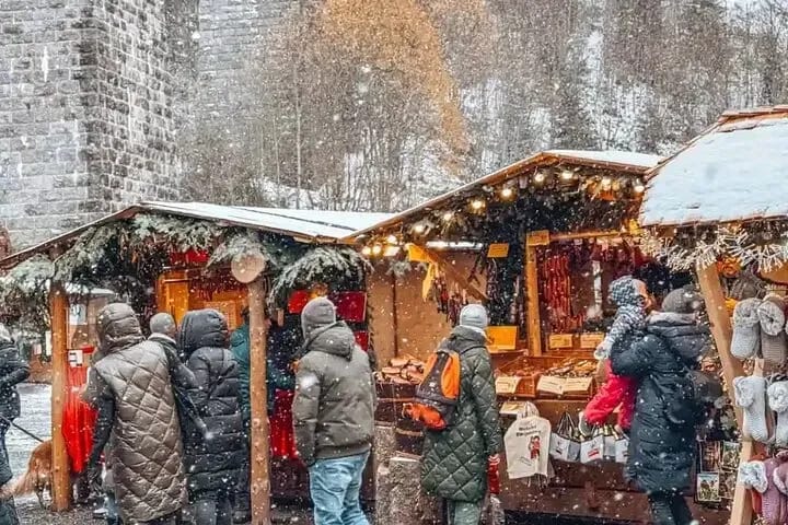 Ab Zürich: Privater Tagesausflug zum Weihnachtsmarkt im Schwarzwald