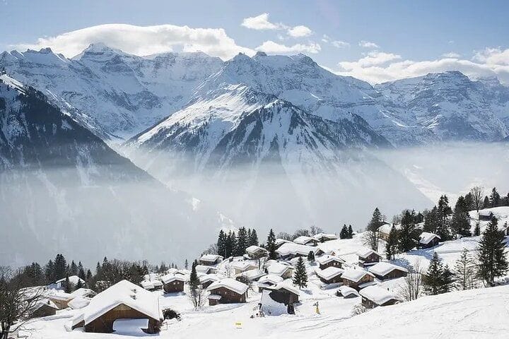 Ab Zürich: Privater Wintertagesausflug nach Grindelwald First