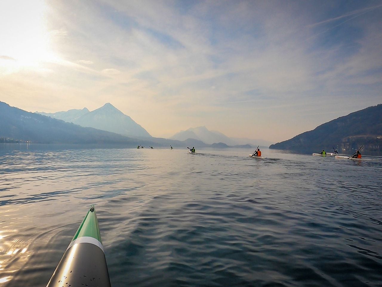 Surfski Basiskurs in Unterseen bei Interlaken