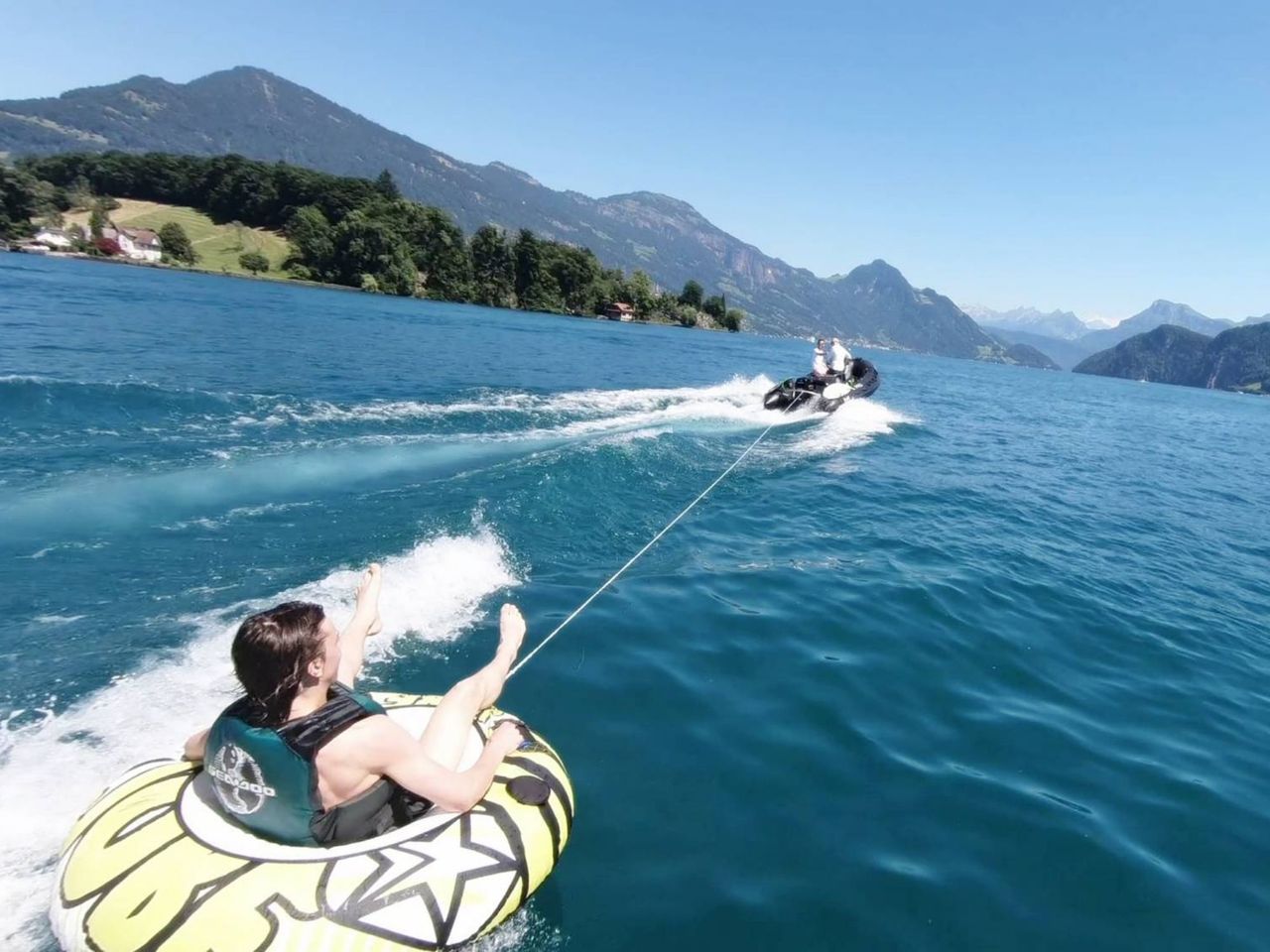 Wakeboarden auf dem Zürichsee ab Zürich