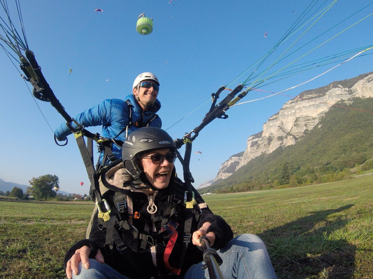 “Panoramaflug” Gleitschirm Vierwaldstättersee ab Emmetten