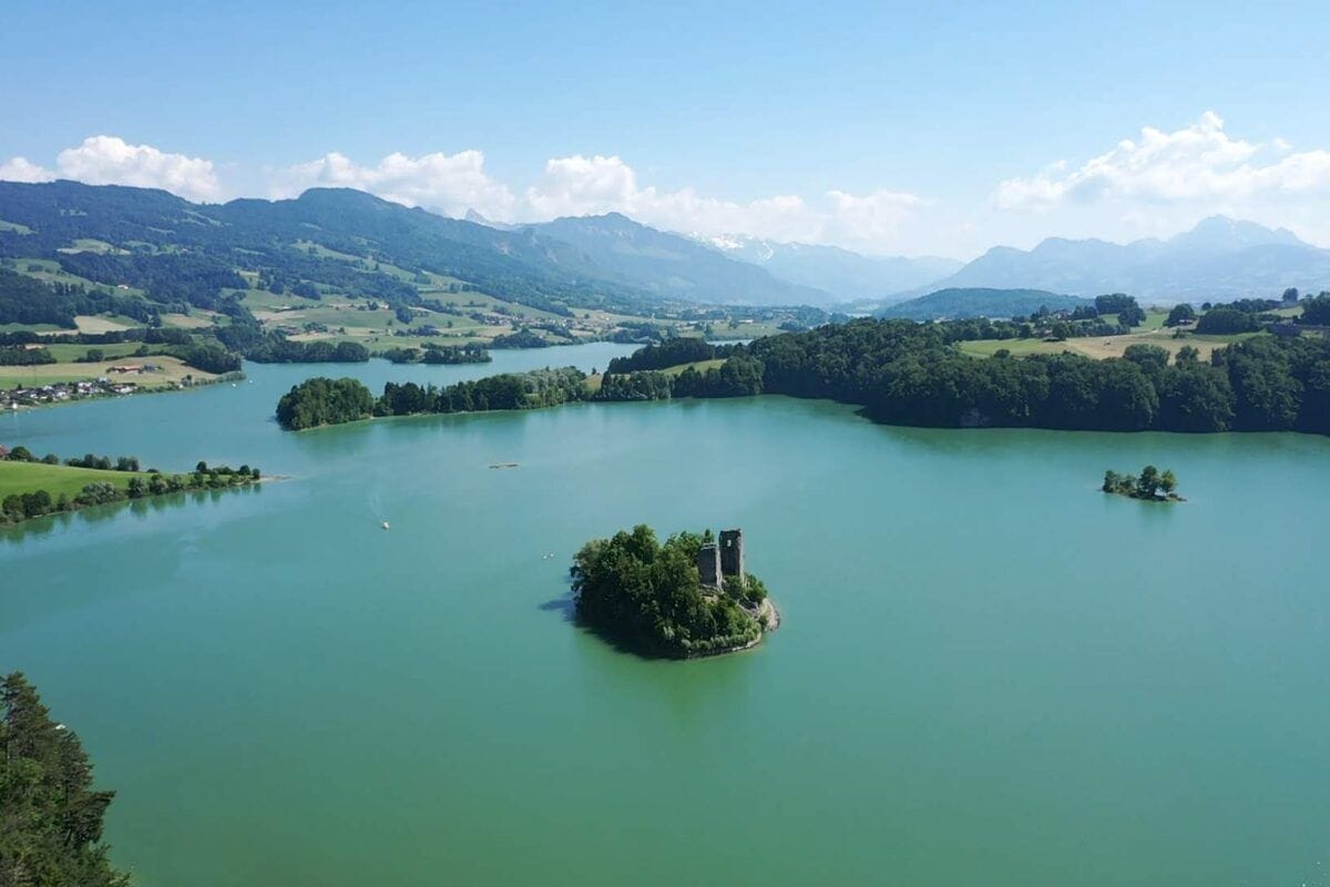 Miete SUP für Familien oder Einzelpersonen auf dem Greyerzersee