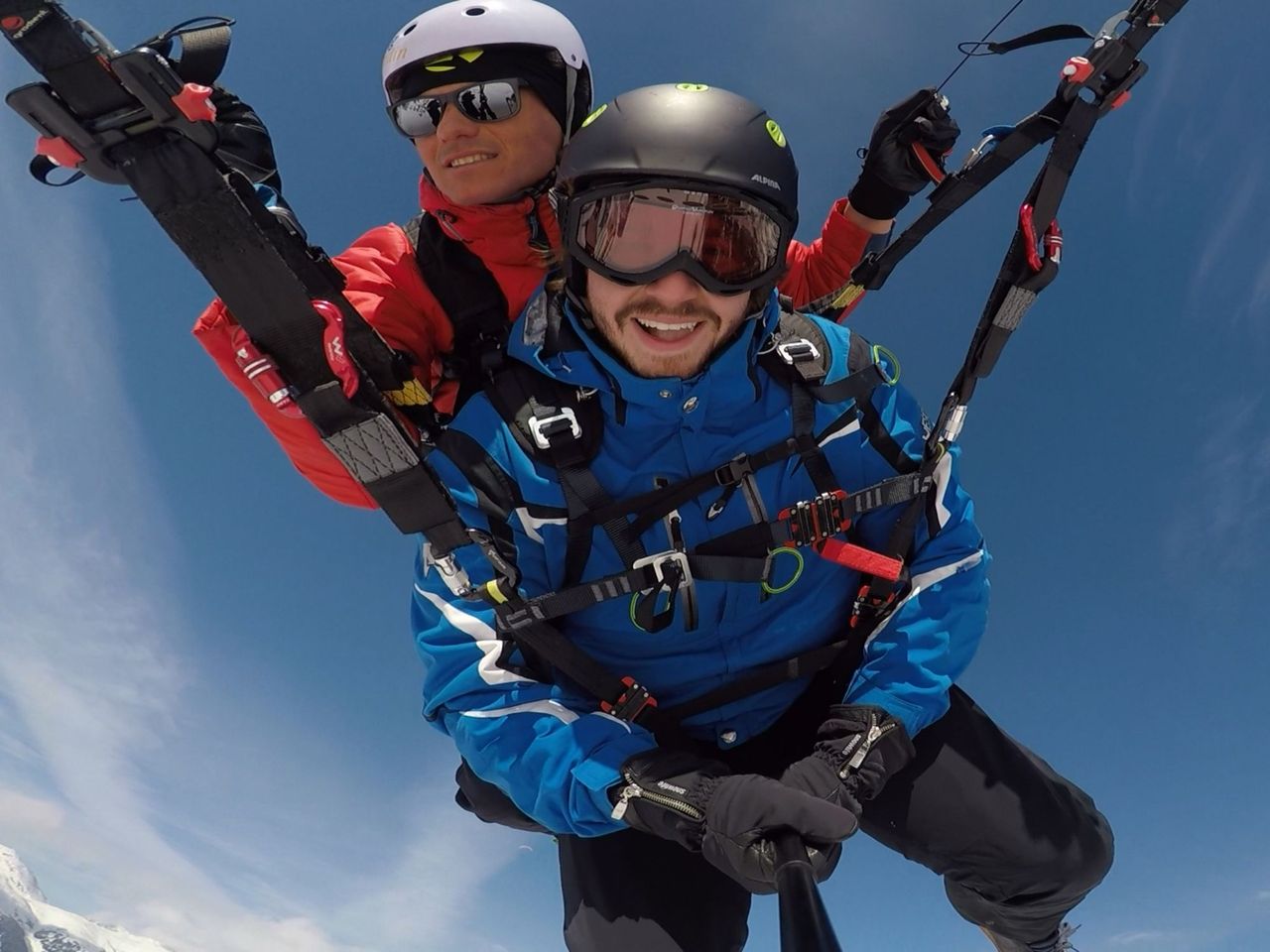 Paragliding privater Pilot halber Tag im Engadin