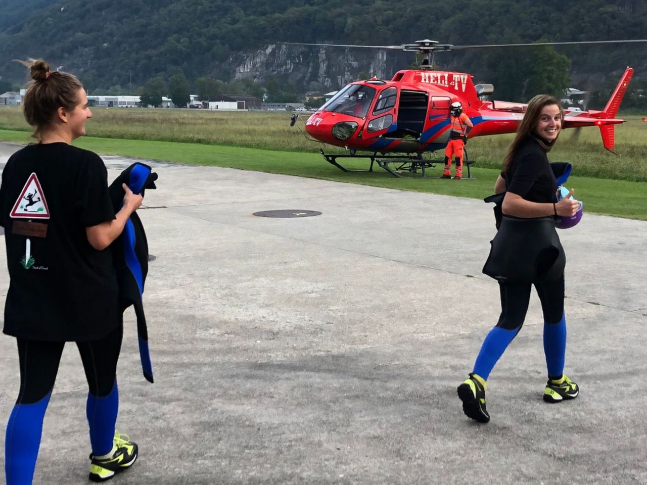 Helikopter Canyoning in der Nala Schlucht