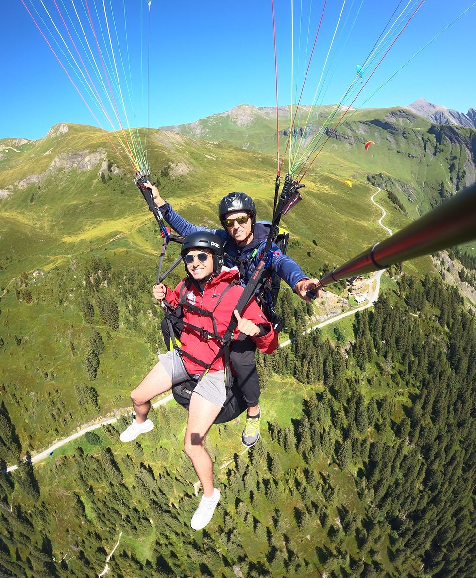 Engelbergertal Gleitschirmfliegen ab Stans