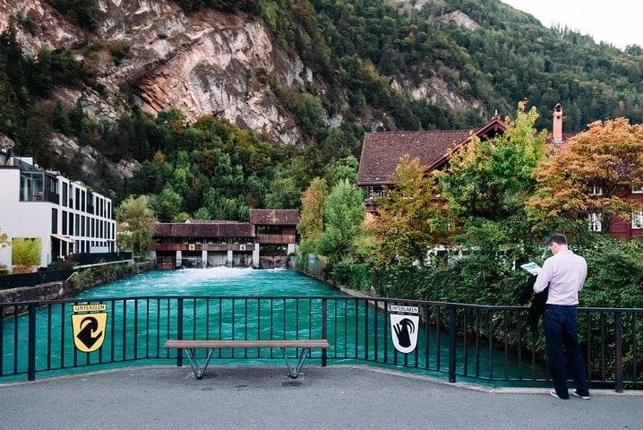 Visite guidée privée d’Interlaken et excursion au Harder Kulm