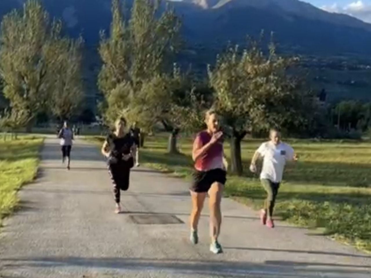 Intervall Lauftraining in der Gruppe in Lausanne