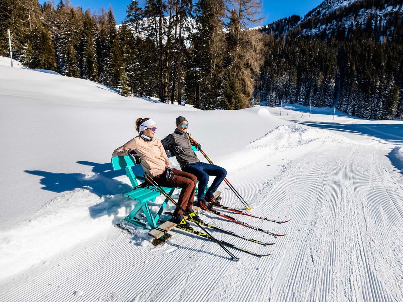 Location de skis de fond à Davos