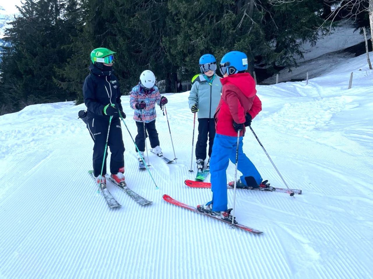 Skikurs privat für Kinder und Erwachsene in Leysin