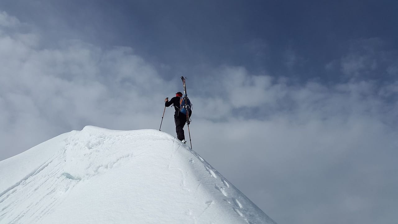 Patrouille des Glaciers Light 2-day ski tour group from Zermatt