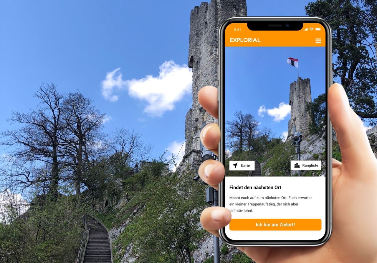 Baden interaktive Schnitzeljagd mit dem Smartphone