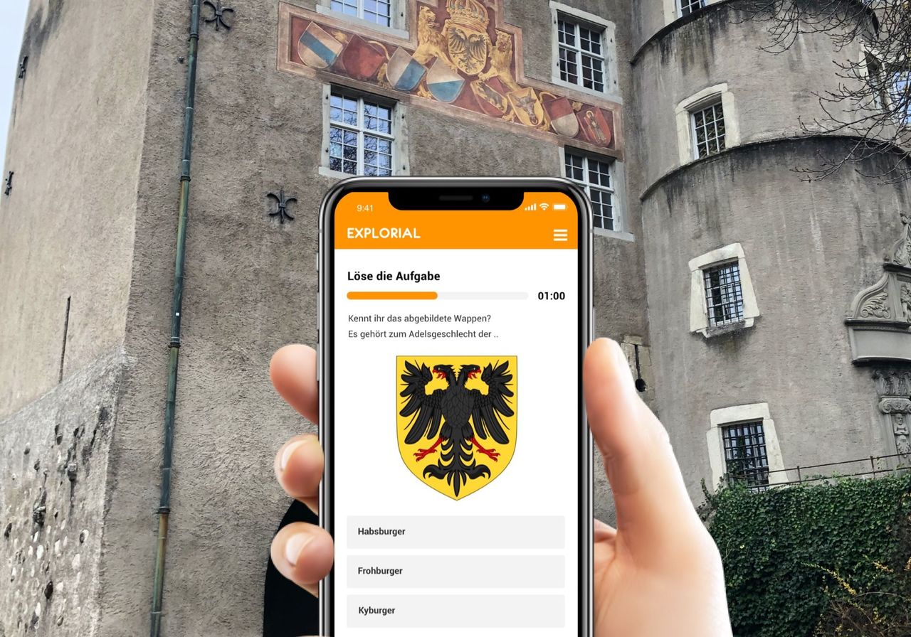 Baden interaktive Schnitzeljagd mit dem Smartphone