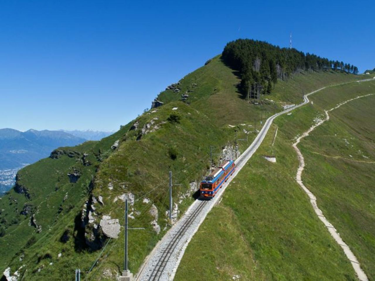 Monte Generoso Ticket Zahnradbahn