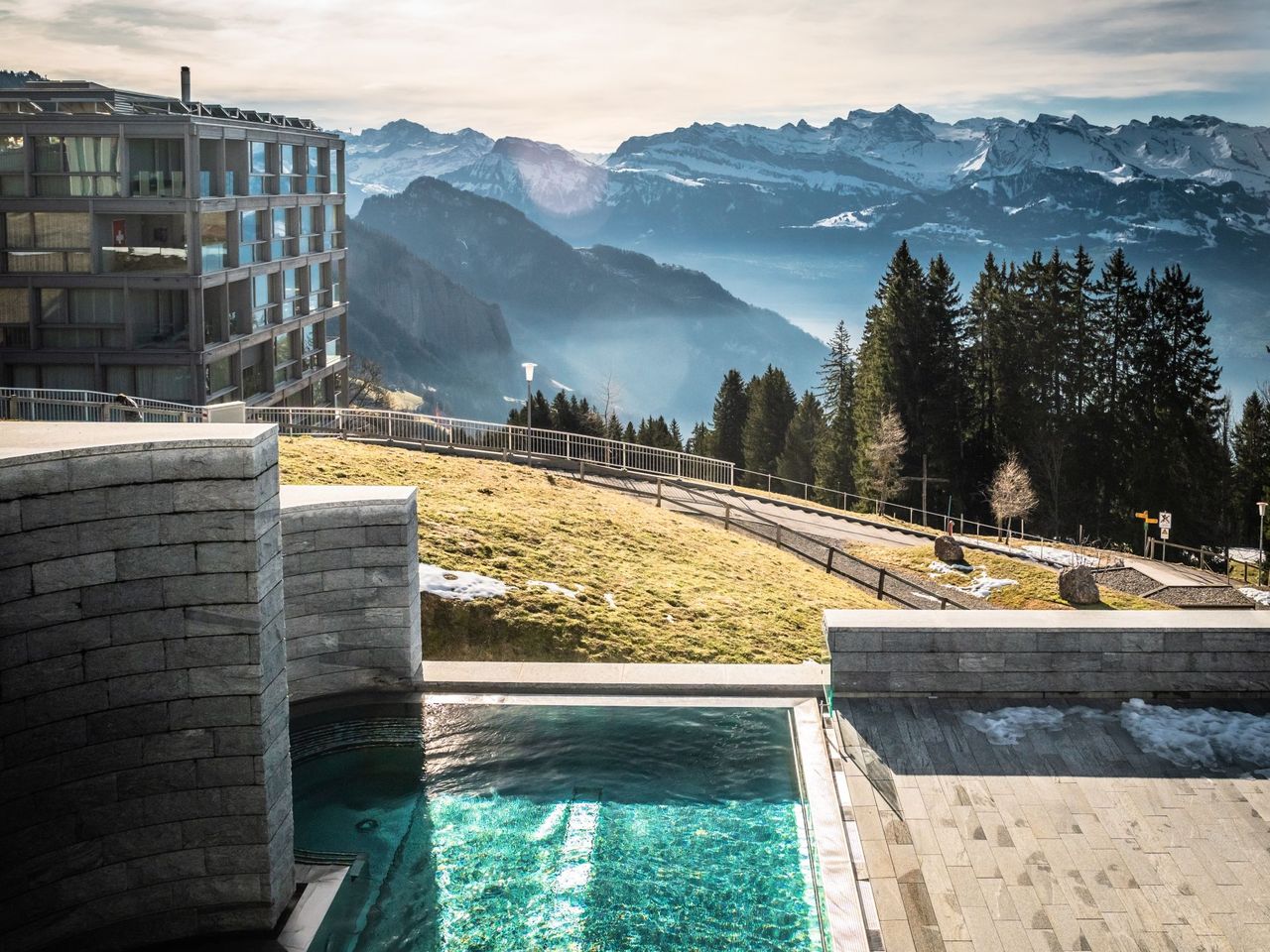 Ab Luzern: Wellness Rigi Kaltbad inkl. Schiffsticket und Tageskarte Rigibahnen
