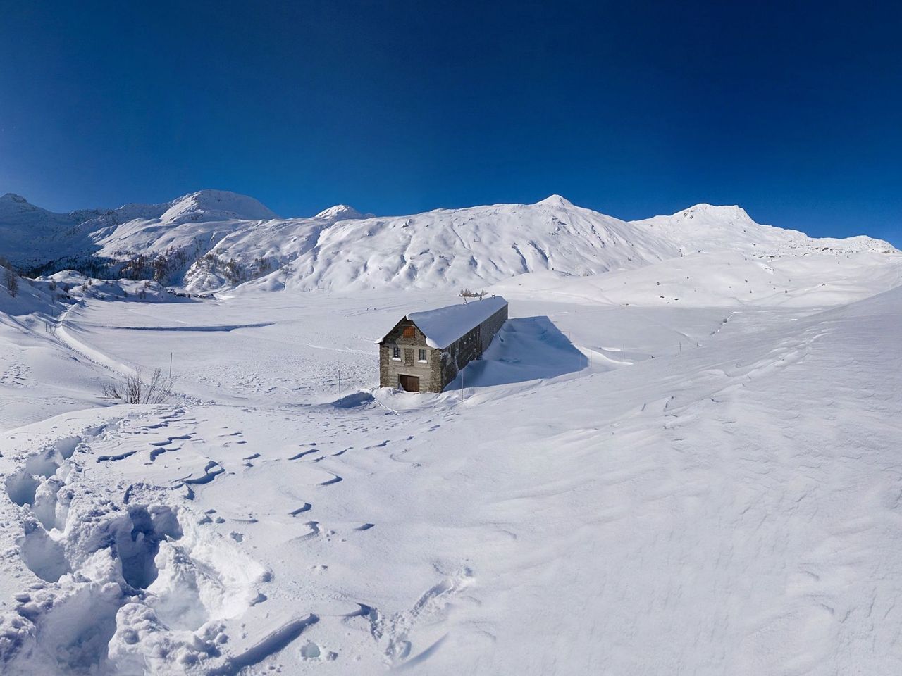 3 Tage Snowkite Kurs inkl. Übernachtung Simplonpass