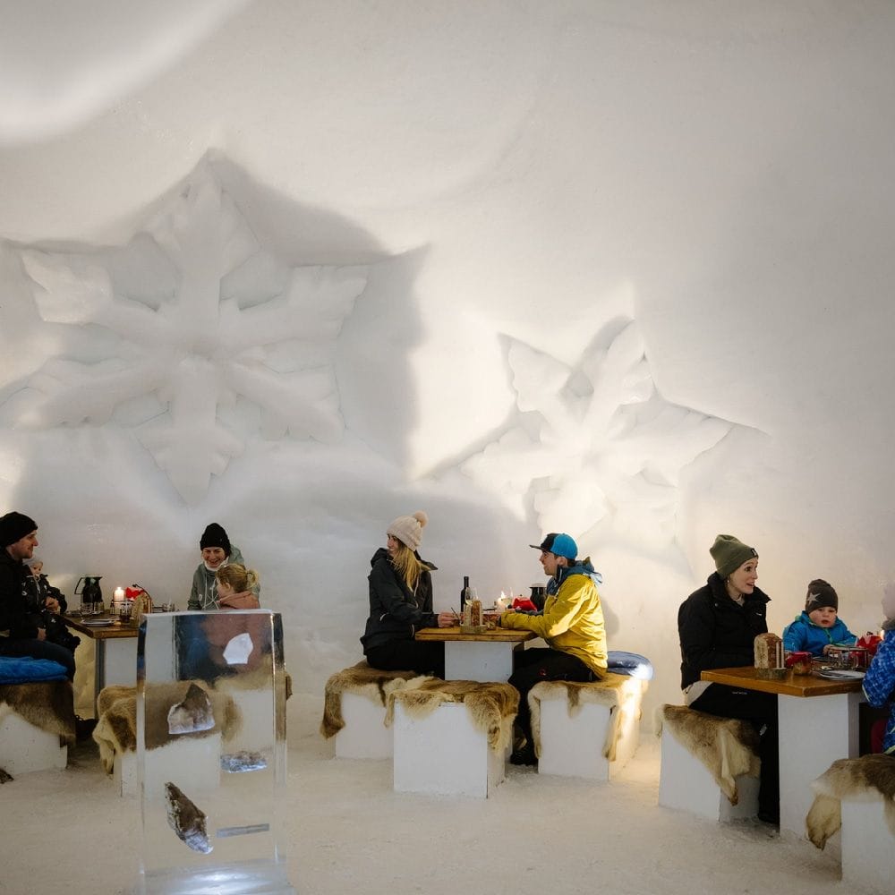 Fondue au fromage dans l’igloo de l’Engstligenalp