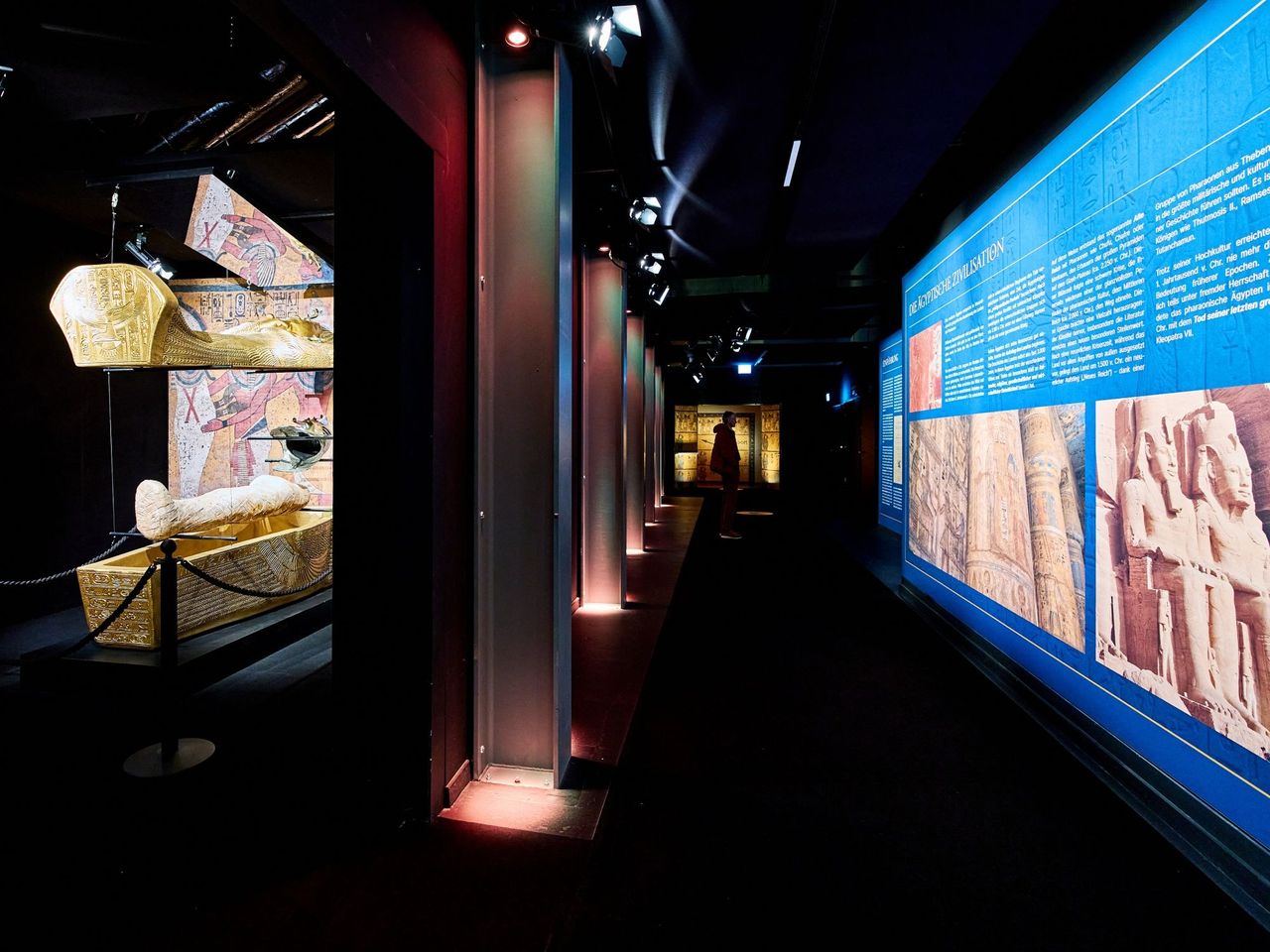 Ticket “Tutanchamun” immersive Ausstellung Maag Halle Zürich
