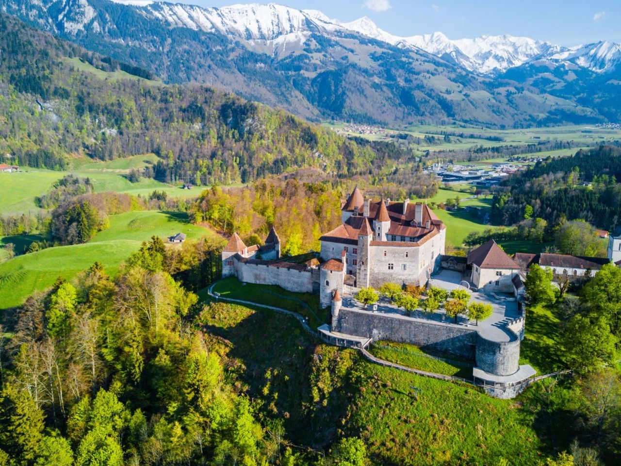 Ab Zürich: Gruyères Käse- und Schokoladenverkostung privater Tagesausflug