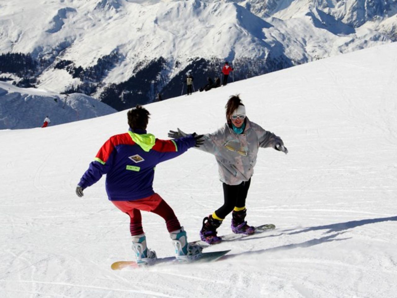 Verbier'de Özel Off-Piste Snowboard Rehberi