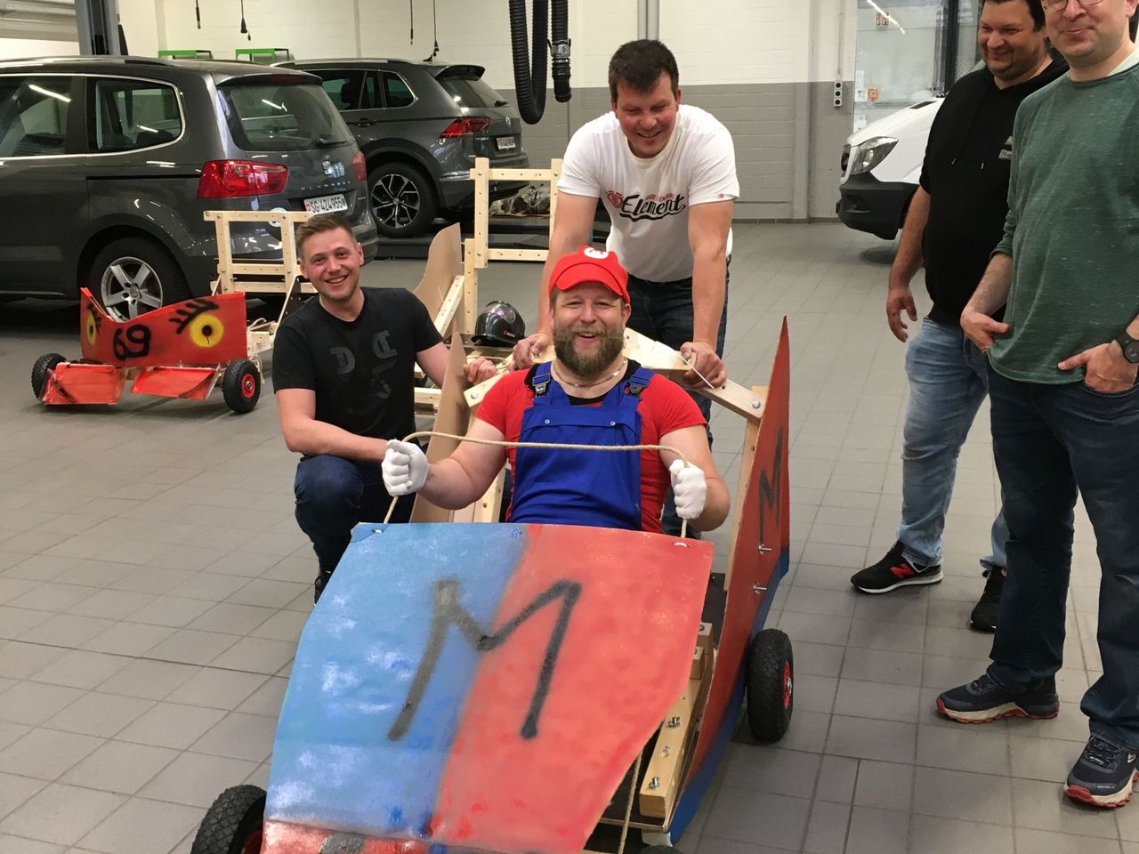Seifenkisten Challenge für Teamevent ganze Schweiz