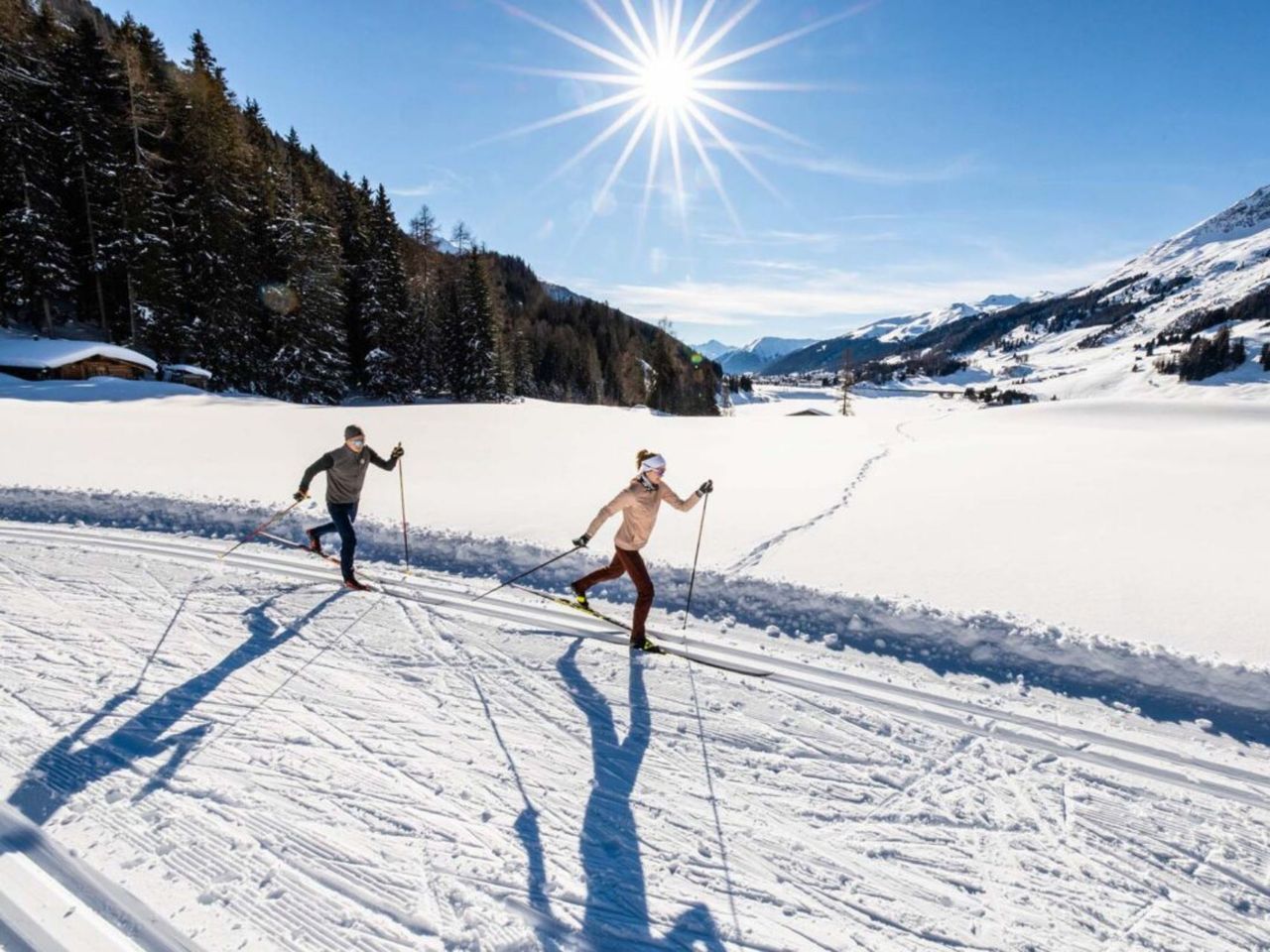 Cross-Country Ski Rental in Davos