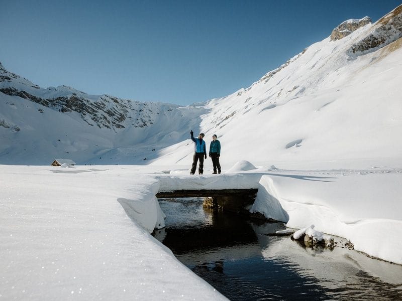 Fondue au fromage dans l’igloo de l’Engstligenalp