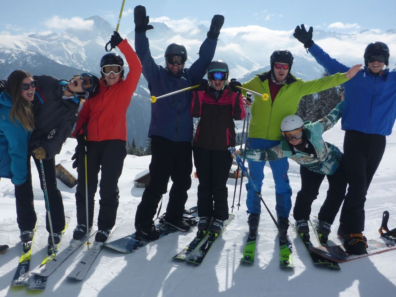 Freeride ski safari from Klosters to Andermatt