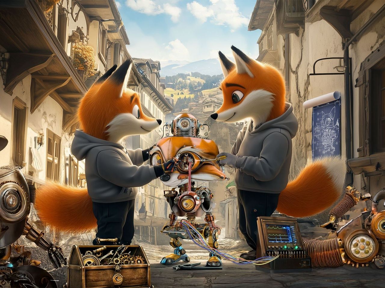 Foxtrail GO Schaffhausen digitale Schnitzeljagd