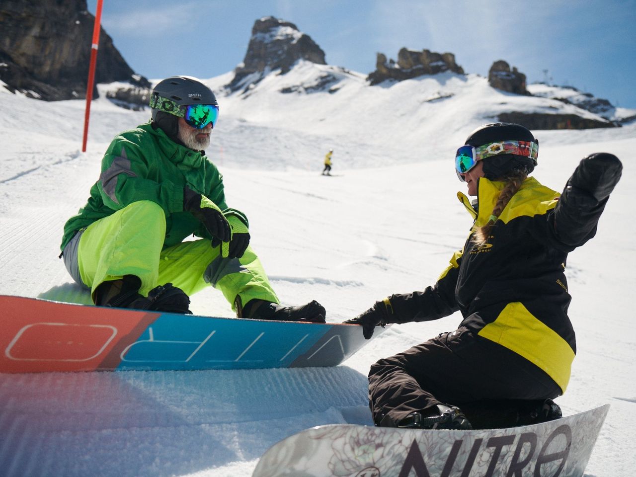 Snowboard Unterricht  privat für alle Level in Engelberg