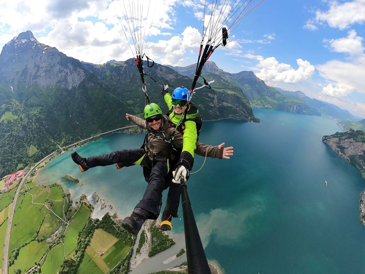 Paragliding Eggberge Vierwaldstättersee
