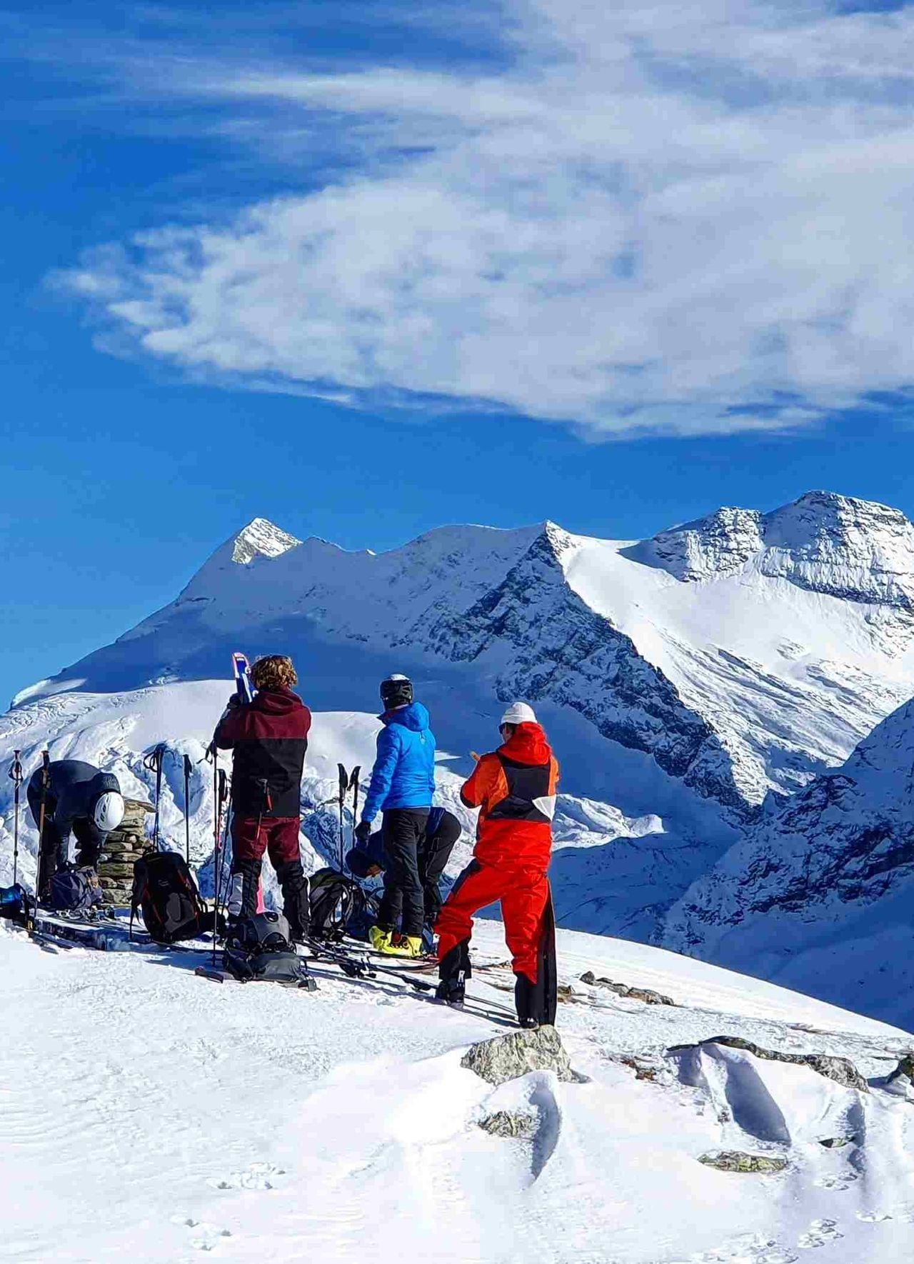 Basis Lawinenkurs im Wallis