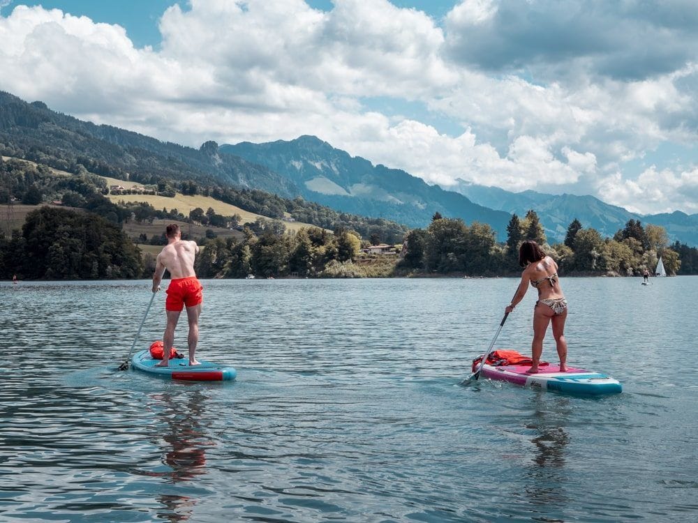 SUP in Gstaad und Rougemont