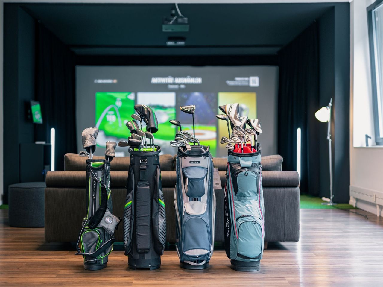 Indoor Golf Teamevent am Simulator