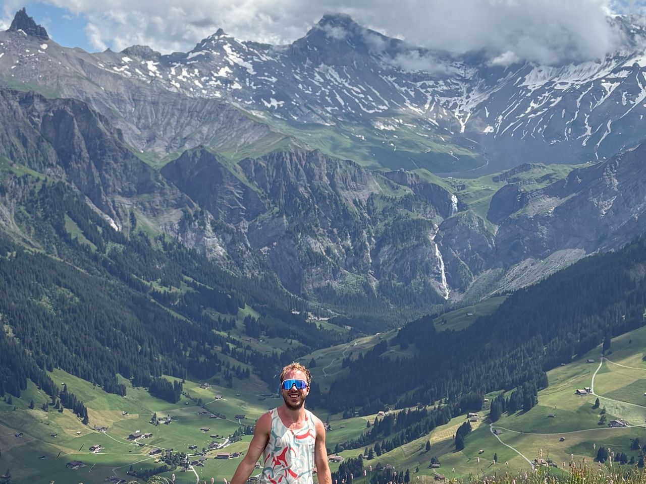 Tschentenalp private Wanderung mit einem Schweizer Triathleten ab Adelboden