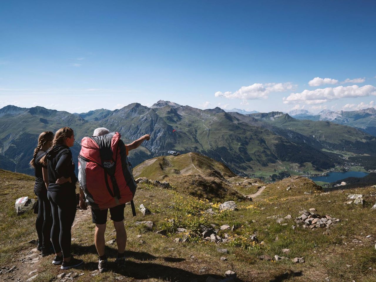 Randonnée et vol à Davos