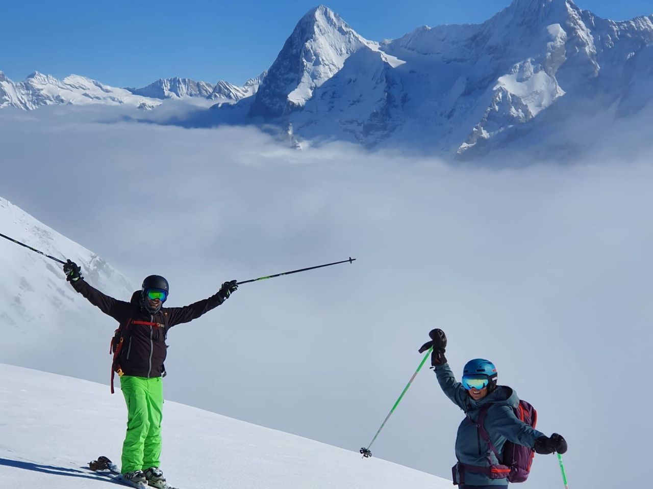 Skischule privat in der Jungfrauregion