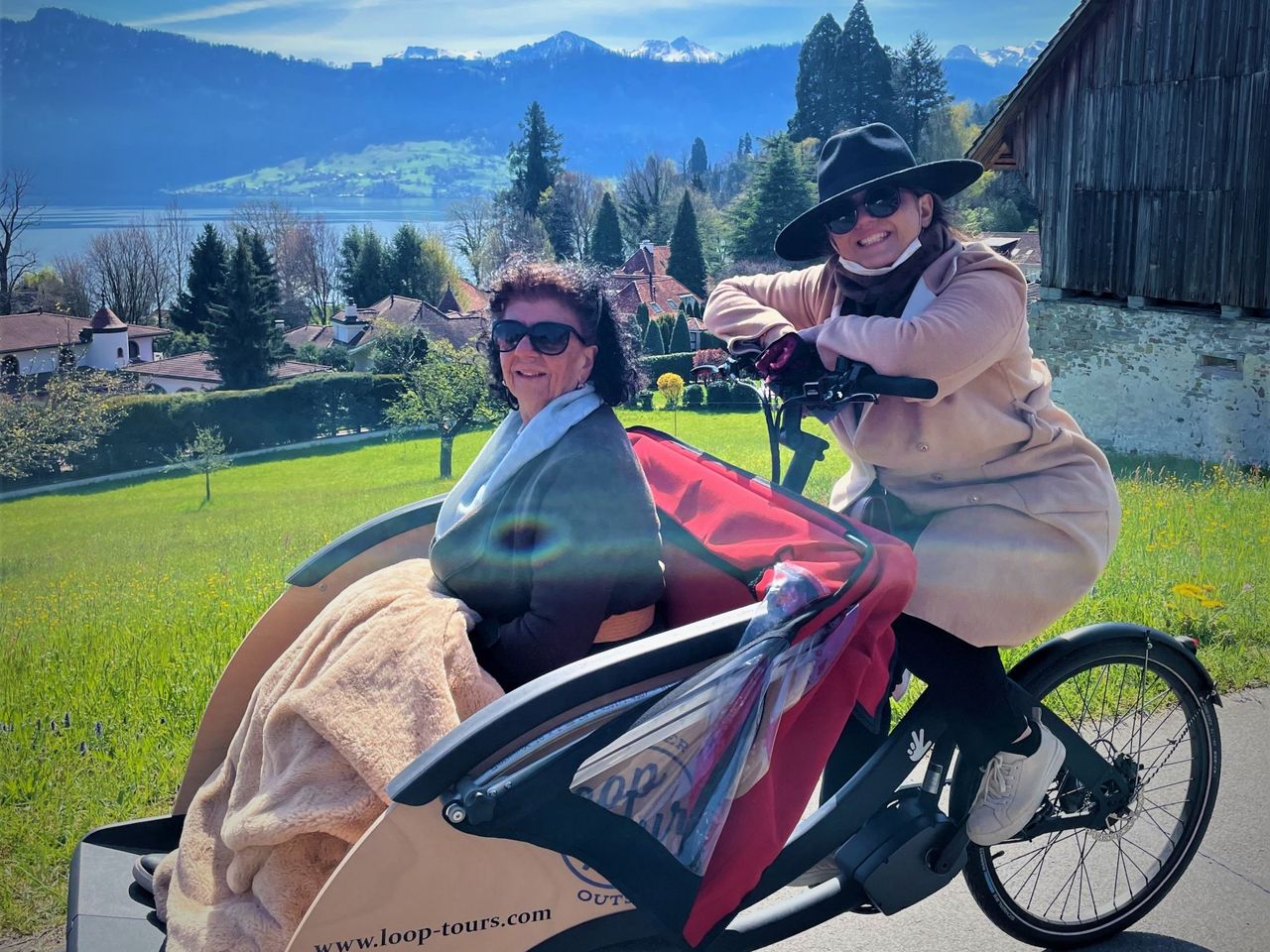 Gourmet Tour Luzern Elektro Cargo Bike privat