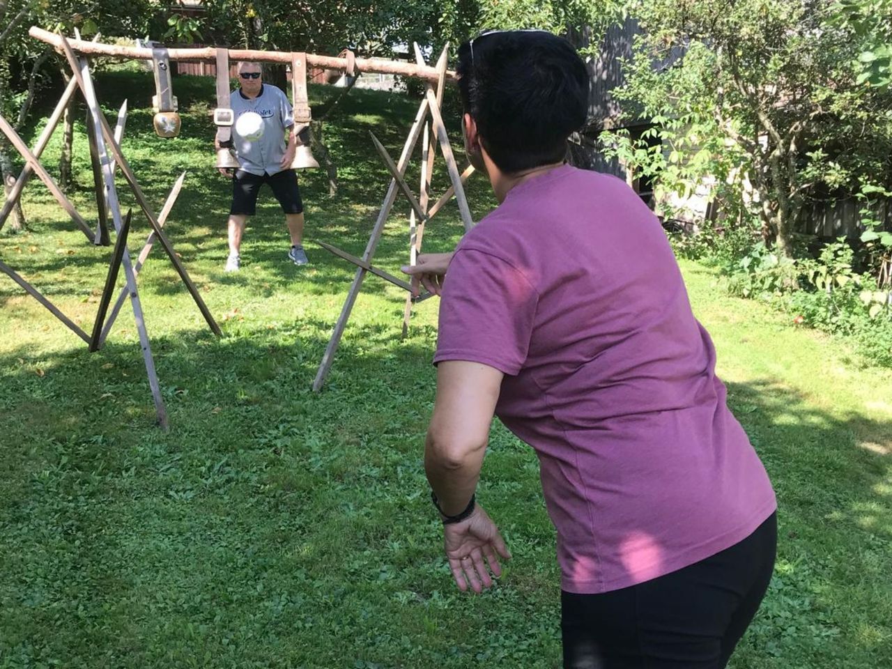 Lustige Bauernspiele am Wunschort