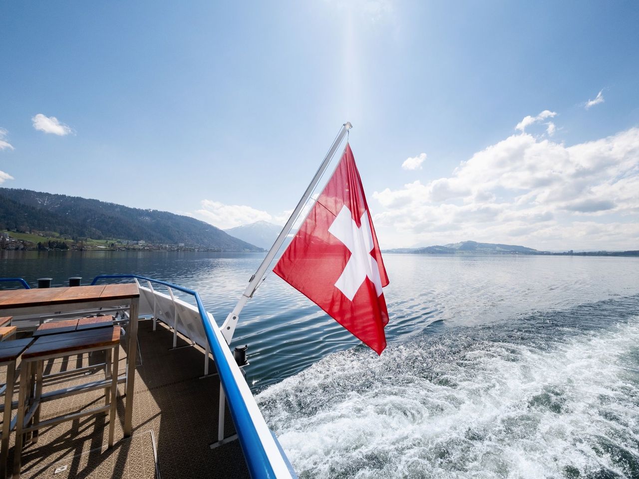 Schiffsticket zwischen Zug und Arth
