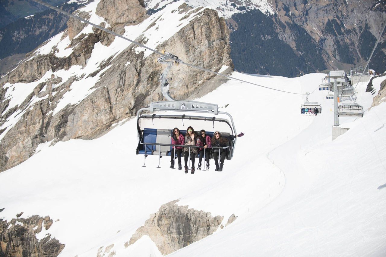 Titlis Retourticket ab Engelberg mit Ice Flyer und Horizon Deck