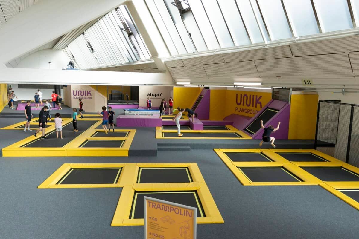 Biglietto per UNIK Playground Berna: trampolini, skatepark e percorso Ninja