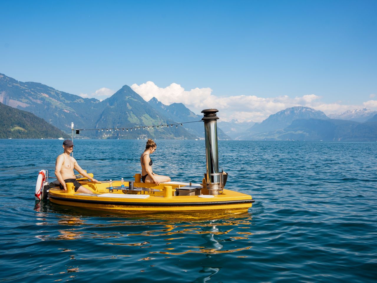 HotTug-Boot Vierwaldstättersee ab Buochs