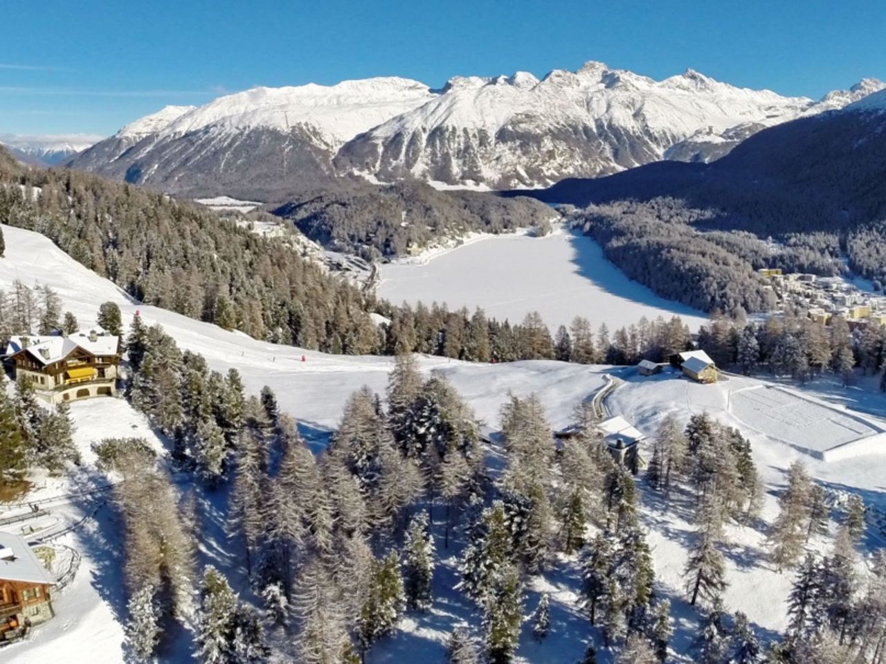 Private ski school in St. Moritz