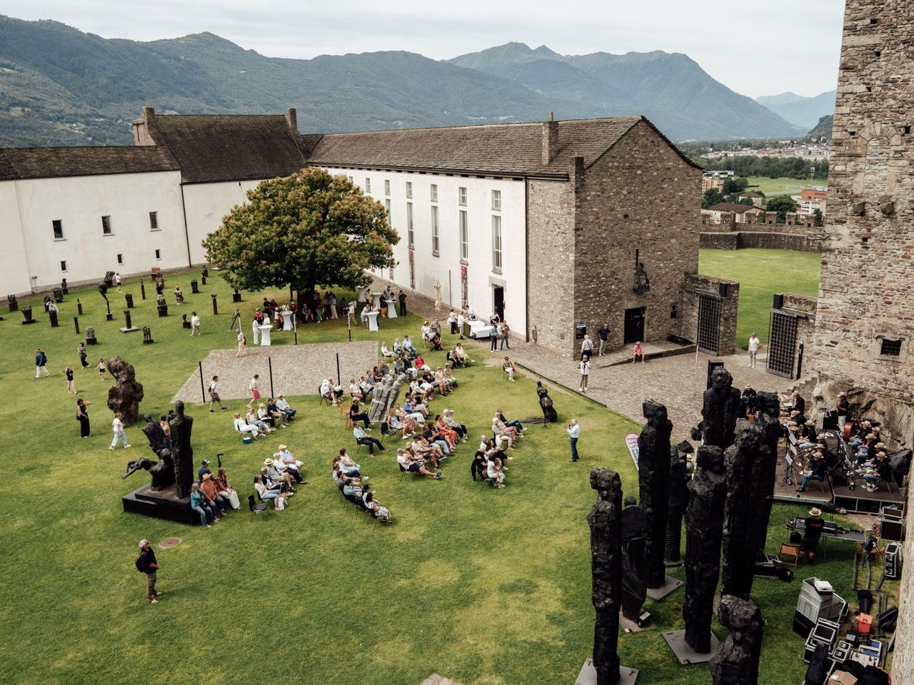 Tagesticket Burg Castel Grande in Bellinzona