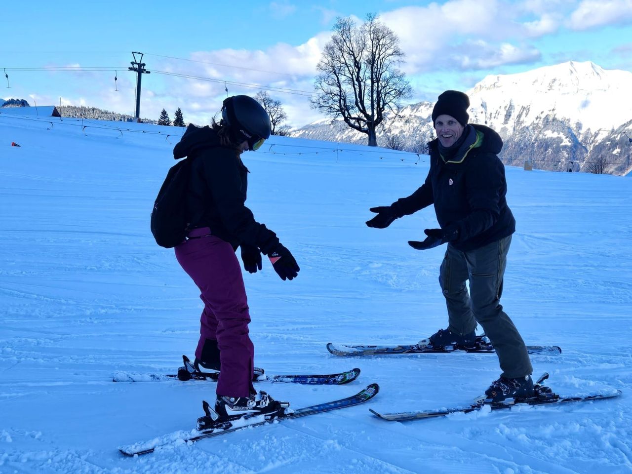 Skischule privat in Gstaad
