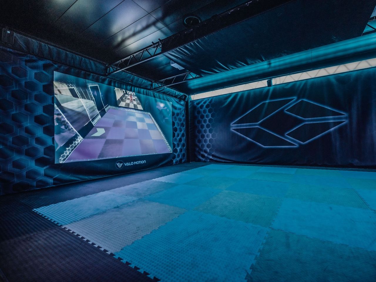 “Valo Arena Jump and Run” VR Games beim Flughafen Zürich