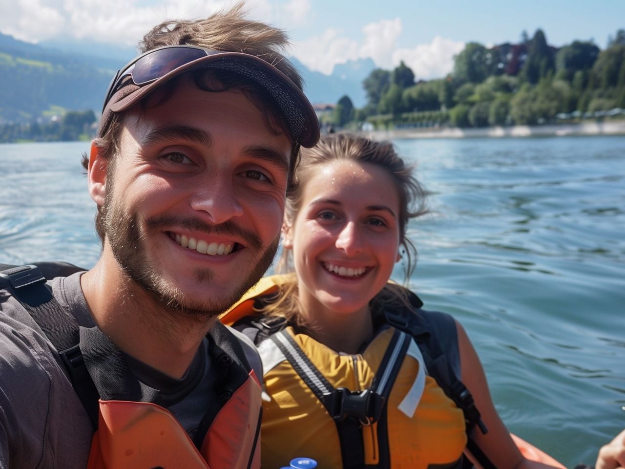 Rhyböötle für 2-6 Personen: Schlauchboot mieten ab Stein am Rhein bis Schaffhausen