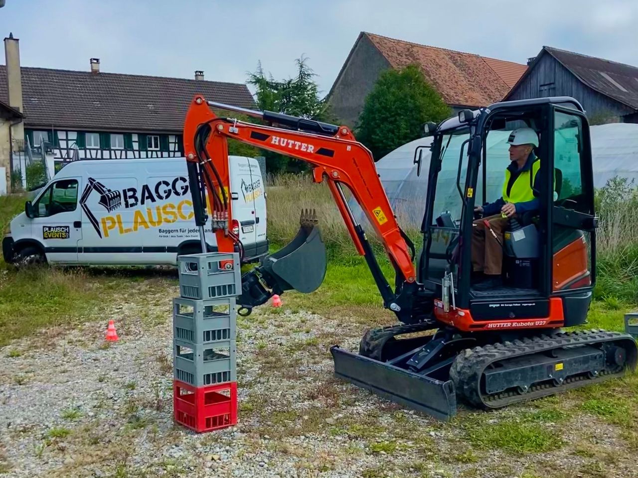 Baggerspass kleiner Bagger Gossau