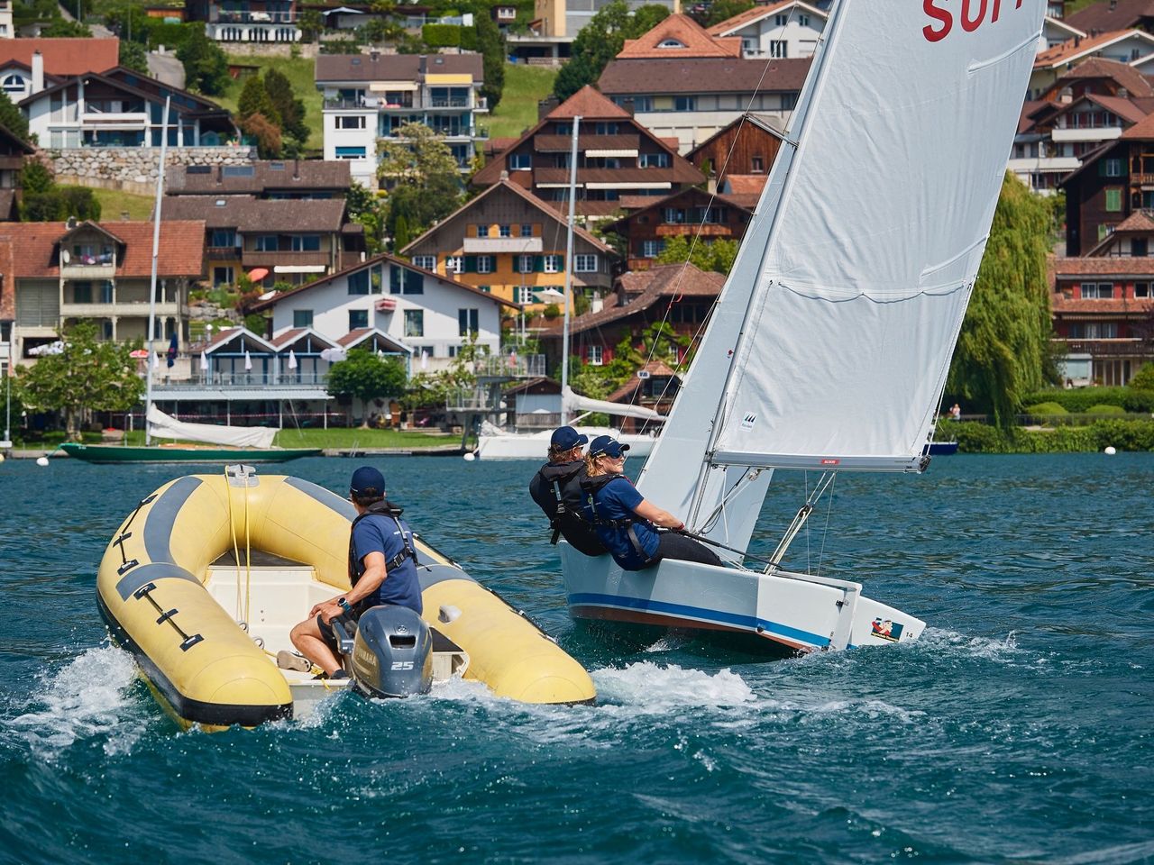 Segeln Schnupperkurs auf dem Thunersee ab Spiez