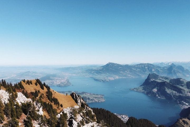 Depuis Zurich : excursion d’une journée en petit groupe au Pilatus avec le Circuit doré
